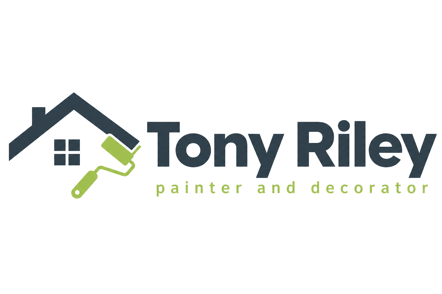 tony riley painter and decorator logo upscaled transparent